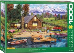 EUROGRAPHICS CASSE-TÊTE 1000 PIÈCES - CABINE GRAND TETON